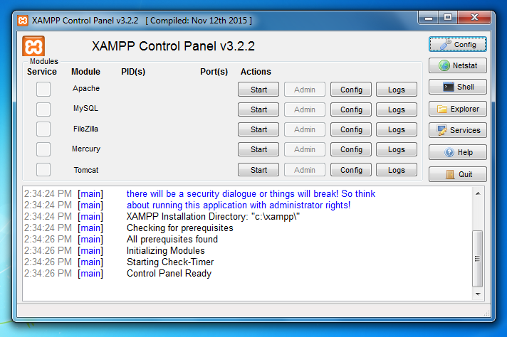 Hướng dẫn cài đặt localhost trên máy tính với XAMPP 12