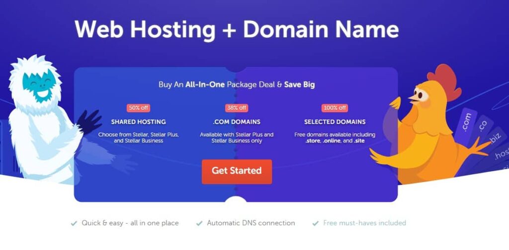 Khuyến mãi tên miền Namecheap và hosting