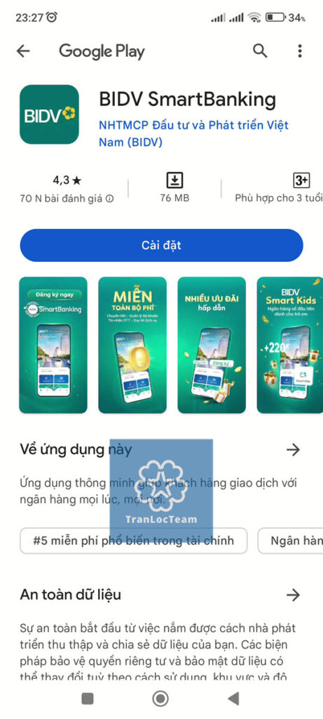 3 bước mở tài khoản BIDV online nhận tiền +110K 3