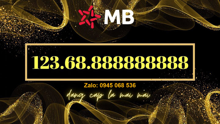 Số Tài Khoản Đẹp MB Bank 2