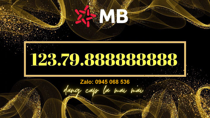 Số Tài Khoản Đẹp MB Bank 6