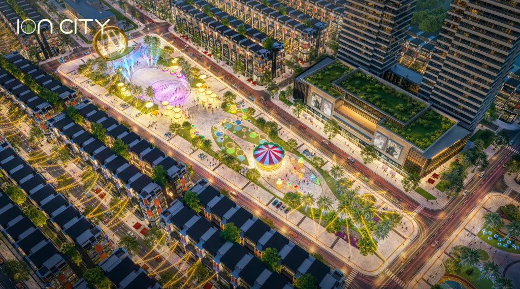 Có nên mua ION CITY? 8 tiêu chí tự đánh giá trước khi xuống tiền 7 Phối cảnh khu ở và thương mại ION CITY