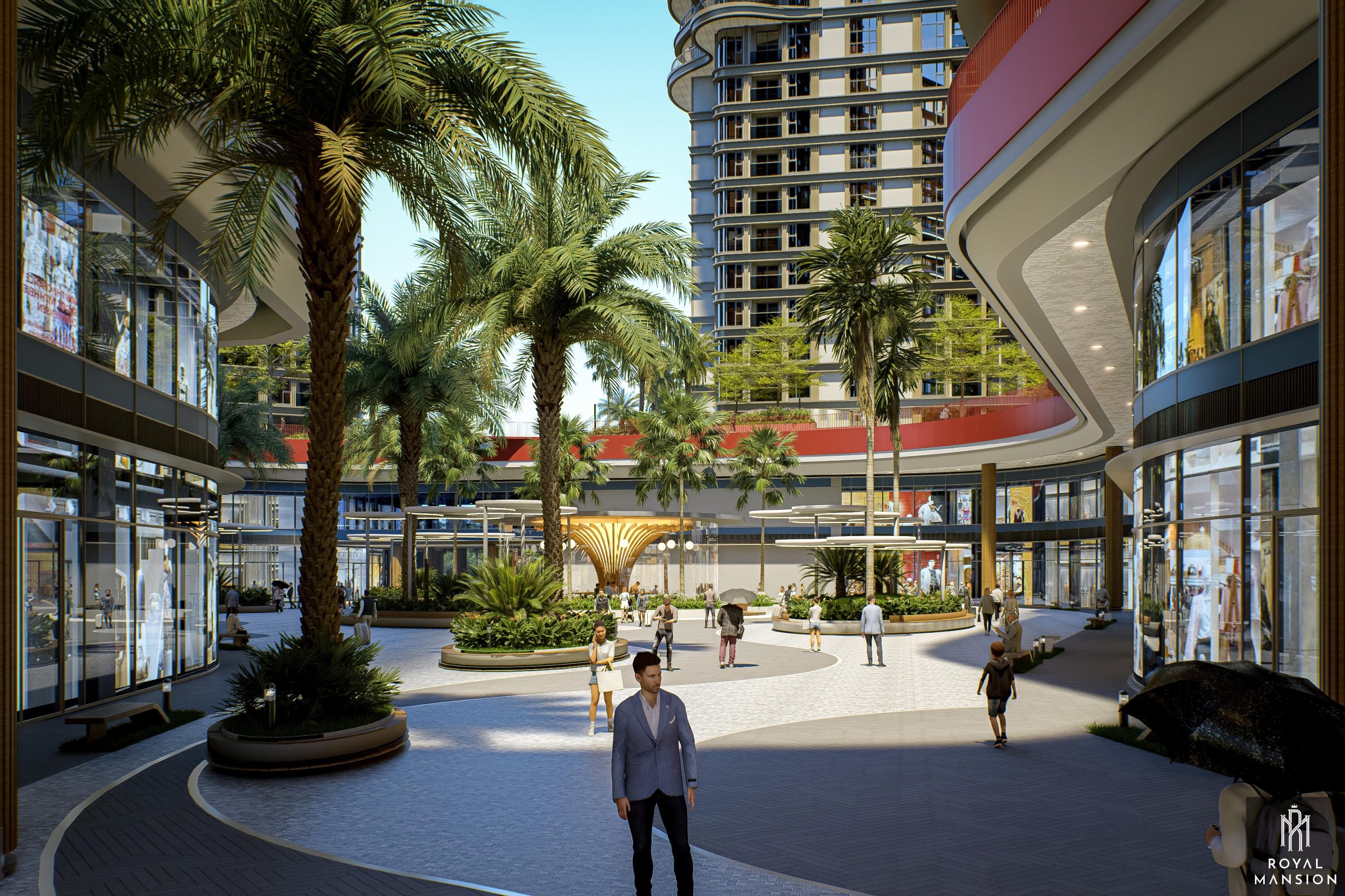 Tiến độ Royal Mansion Bắc Ninh 2026: Những mốc người mua nên theo dõi 3 Phối cảnh tổ hợp Royal Mansion Bắc Ninh